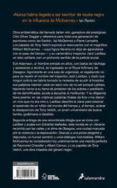 los papeles de tony veitch-william mcilvanney-9788418107474