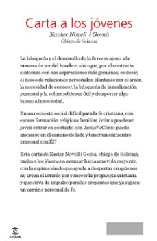 Imagen Secuandaria de CARTA A LOS JOVENES ESPAÑOLES. Abrir galería completa.