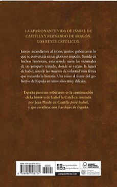 españa para sus soberanos (los reyes catolicos 2)-jean plaidy-9788490708774
