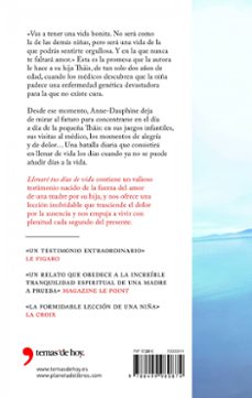 (pe) llenare tus dias de vida: un conmovedor testimonio sobre la fuerza del amor y la importancia de aprovechar cada segundo-anne dauphine julliand-9788499980874