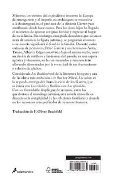 los celosos (dinastia de los garren 2)-sandor marai-9788418968884