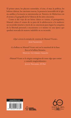 tranvía a la malvarrosa (60.º aniversario de alfaguara)-manuel vicent-9788420478784