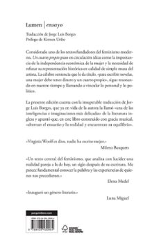 un cuarto propio-virginia woolf-9788426430984