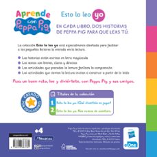 esto lo leo yo: ¡que divertido es jugar! (aprende con peppa pig)-9788448863784