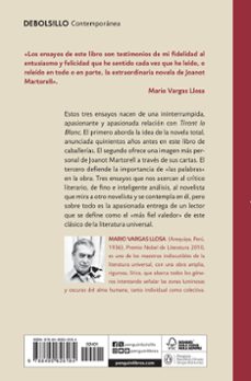 carta de batalla por tirant lo blanc-mario vargas llosa-9788490626184