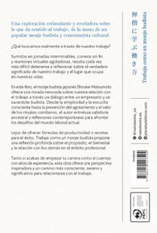 trabaja como un monje budista-shoukei matsumoto-9788410427594