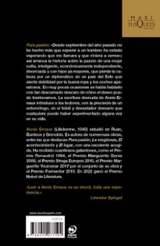 pura pasión-annie ernaux-9788411077194