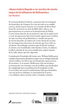 solo la oscuridad-william mcilvanney-ian rankin-9788418968594