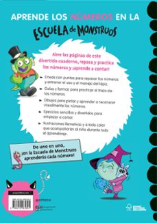 aprender los numeros en la escuela de monstruos-sally rippin-9788419085894