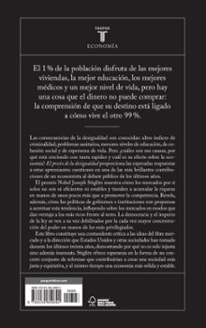 el precio de la desigualdad. como un sistema politico y economico injusto ha creado una sociedad dividida-joseph e. stiglitz-9788430600694