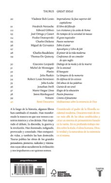meditaciones sobre la existencia de dios (great ideas 40)-rene descartes-9788430616794