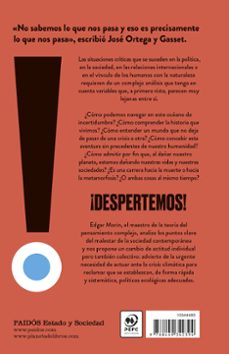 ¡despertemos!-edgar morin-9788449342394