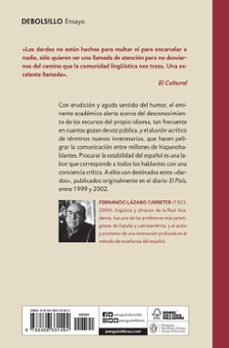 el nuevo dardo en la palabra-fernando lazaro carreter-9788466331494