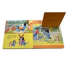 bluey. llibre de cartró amb solapes - a que juguem?-9788448870096