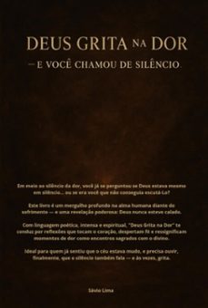 deus falava na dor, e voce chamou de silencio (ebook)-sávio lima-3410008370604