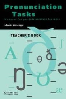 pronunciation tasks teacher,s book: a course for pre-intermediate learners: teacher,s book-9780521386104