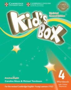 kid s box (us english) (updated 2nd ed - 2018 yle exams) 4 workbook with online resources-9781316627204