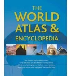 the world atlas & enciclopedia-9781445408804