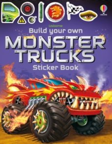 build your own monster trucks sticker book-simon tudhope-9781474937504