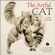the artful cat 2026 wall calendar-endre penovac-9781524898304