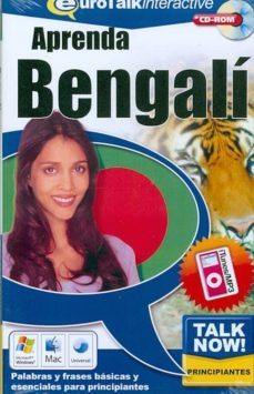aprenda bengali (talk now) (nivel principiante. cd-rom interactiv o / ejercicios de vocabulario / con base española)-9781843520504