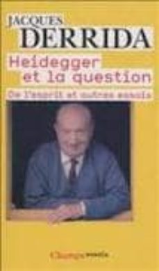 heidegger et la question: de l esprit et autres essais-9782081248304