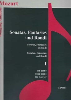mozart. sonatas, fantasies and rondi-wolfgang amadeus mozart-9783741914904