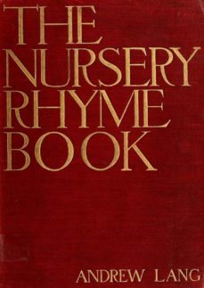 the nursery rhyme book (ebook)-andrew lang-9783849609504