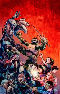 las tortugas ninja/stranger things 3 de 4-cameron chittock-9788410134904