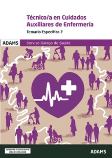 temario especifico 2 tecnico-a en cuidados auxiliares de enfermeria servizo galego de saude-9788410776104