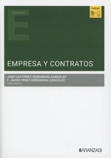 empresa y contratos-jose luis perez serrabona gonzalez-9788411627504