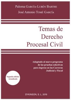 temas de derecho procesal civil 2ª ed. 2019-9788413242804