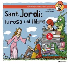 sant jordi, la rosa i el llibre-roger roig cesar-9788413563404