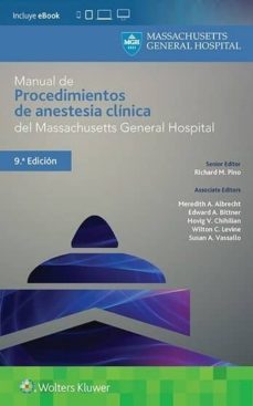 manual de procedimientos de anestesia clinica del massachusetts general hospital-9788416781904