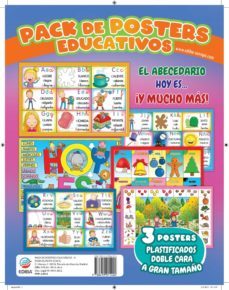 pack de posters educativos el abecedario, hoy es... y mucho mas-9788419011404