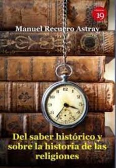 del saber historico y sobre la historia de las religiones-9788419159304