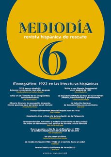 mediodia 6:  revista hispanica de rescate-9788419791504