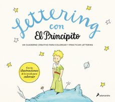 lettering con el principito-antoine de saint exupery-9788419868404