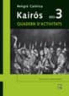 quadern dactivitats kairos 3: 3º eso-9788421835104