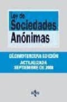 ley de sociedades anonimas-9788430947904