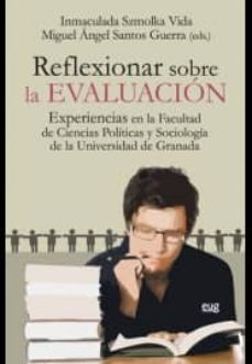 reflexionar sobre la evaluacion-miguel angel santos guerra-9788433857804