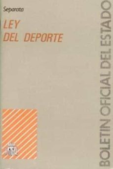 ley del deporte-9788434003804