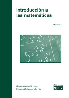 introduccion a las matematicas-maria machin moreno-9788445445204