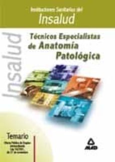 tecnicos especialistas de anatomia patologica insalud:  temario-9788466508704