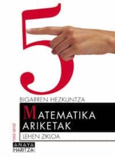 matematika ariketak 05 educacion secundaria obligatoria - primer ciclo-9788466715904