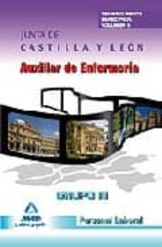 auxiliar de enfermeria grupo iii personal laboral de la junta de castilla y leon. temario parte especifica. volumen ii-9788467613704