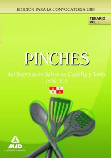 pinches del servicio de salud de castilla y leon (sacyl). temario vol i-9788467626704