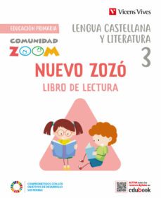 nuevo zozo lengua castellana 3º educacion primaria lecturas  zoom catalunya cast.-9788468285504