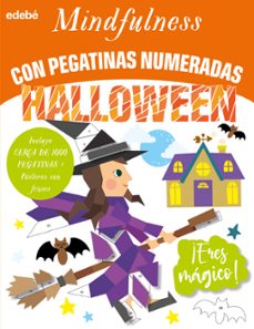 mindfulness con pegatinas numeradas: halloween-simon abbott-eve robertson-9788468370804