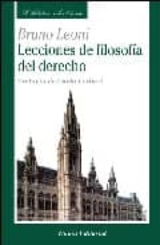 lecciones de filosofia del derecho-bruno leoni-9788472094604